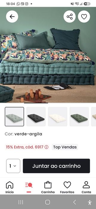 2 colchões de chão La Redoute