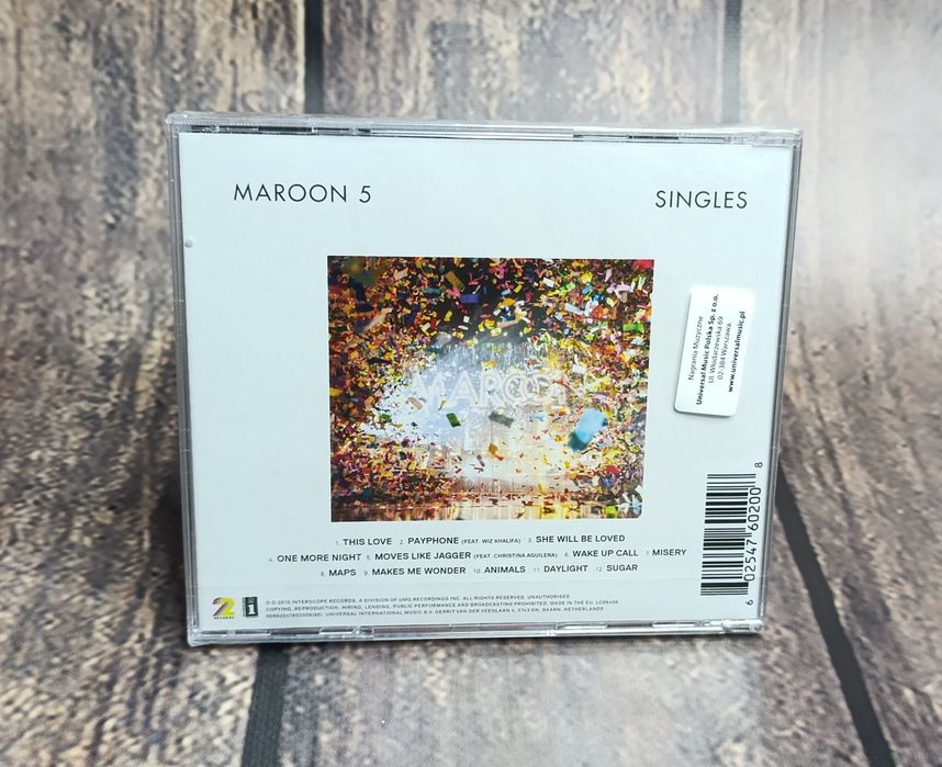 Maroon 5 - Singles - cd