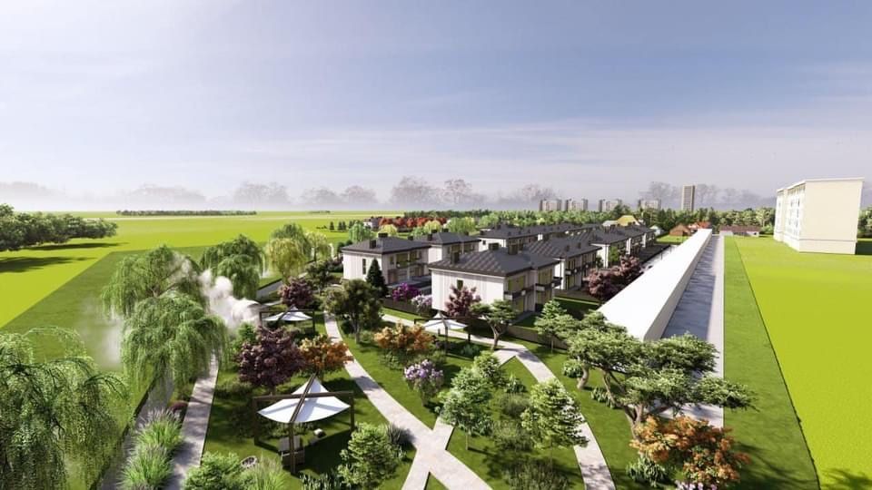 Котеджне містечко з гаражем у с. Вовчинець