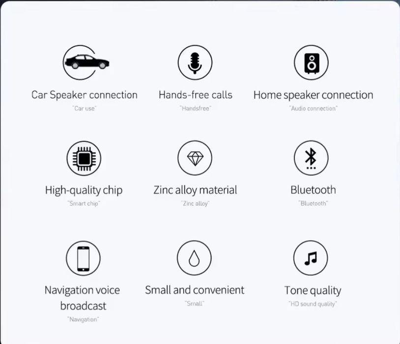 Адаптер Baseus Bluetooth AUX