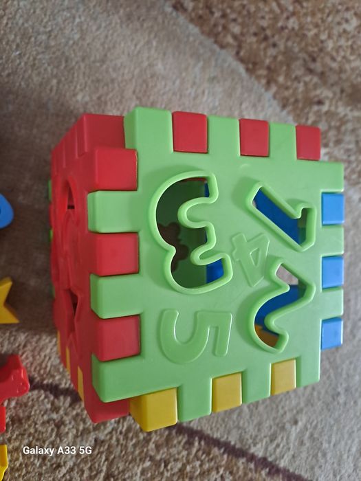 Kostka edukacyjna sorter dla dzieci