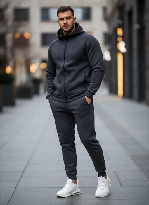Теплий спортивний чоловічий костюм Nike