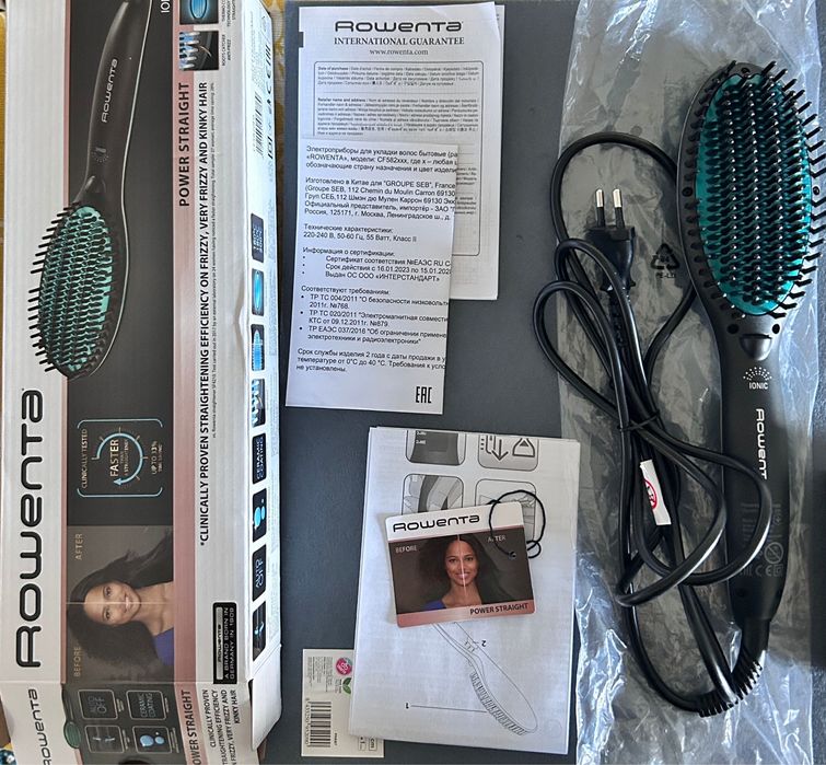 Escova cabelo rowenta