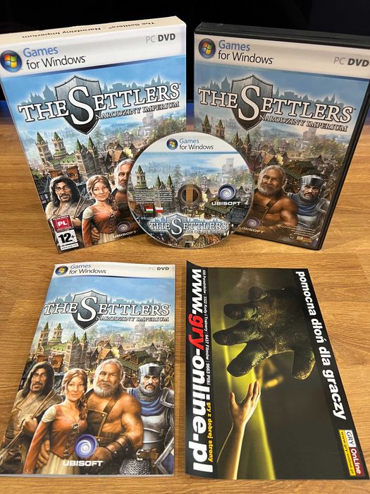 The Settlers Narodziny Imperium (PC PL 2007) BOX premierowe wydanie