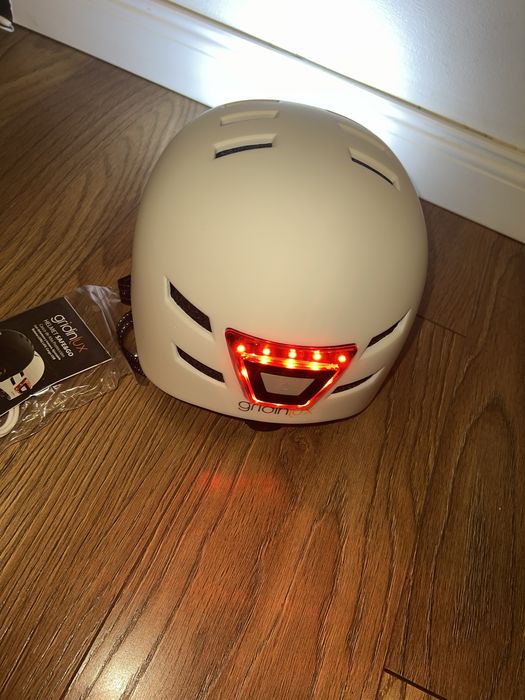 Gridinlux Safe & Go white kask 57-61 cm