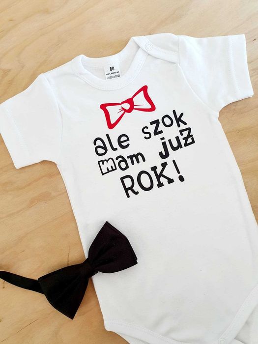 Body niemowlęce, bodziaki z imieniem, z napisem, z nadrukiem