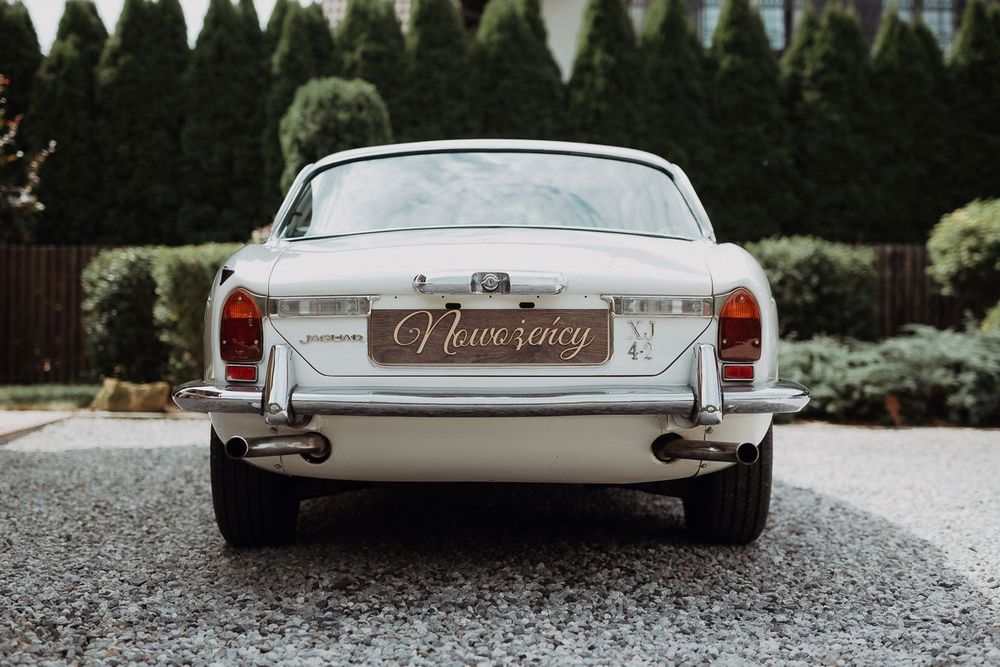 Auto do Ślubu Jaguar xj6 Piękny Klasyk
