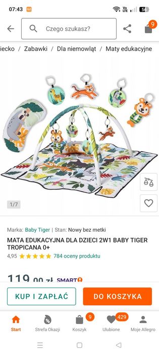 Mata edukacyjna dla malucha
