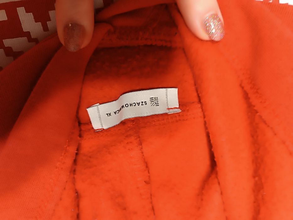 Ciepła, zimowa, świąteczna bluza damska