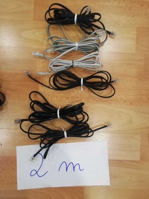 Cabos de telefone de 1,80m a 30m426381616392458242