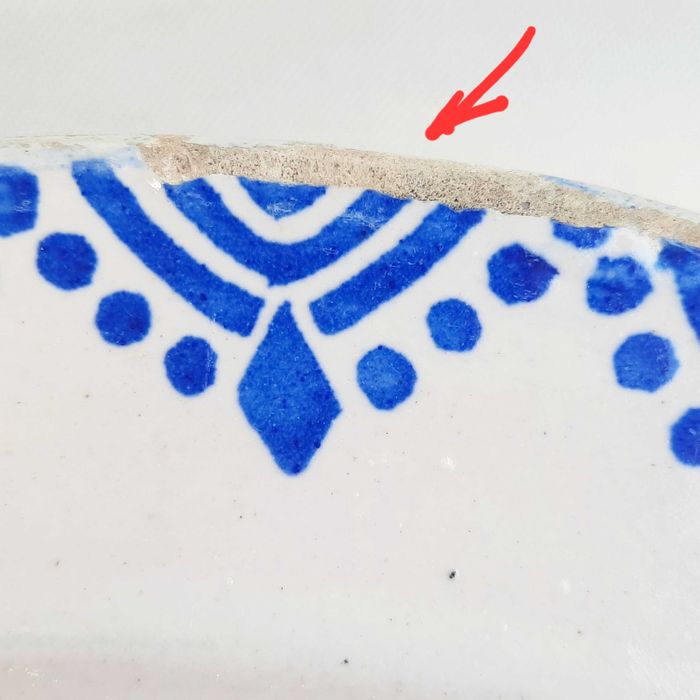 Prato de cerâmica para pendurar na parede