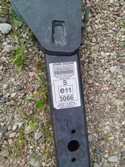 Rama bezpieczeństwa,.pałąk do ciągnika John Deere