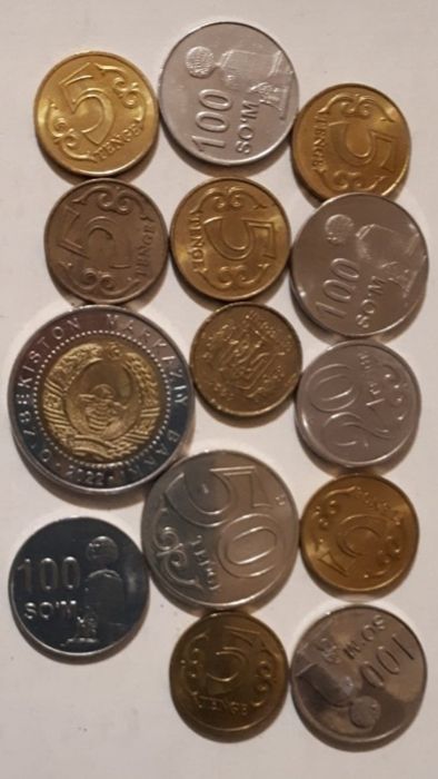Монеты разных стран мира.