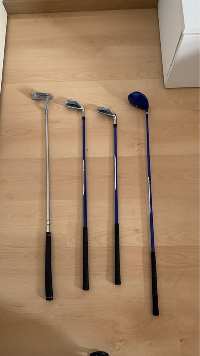 Júnior Cougar Saco de Golf + 4 Tacos + Bolas Cougar
