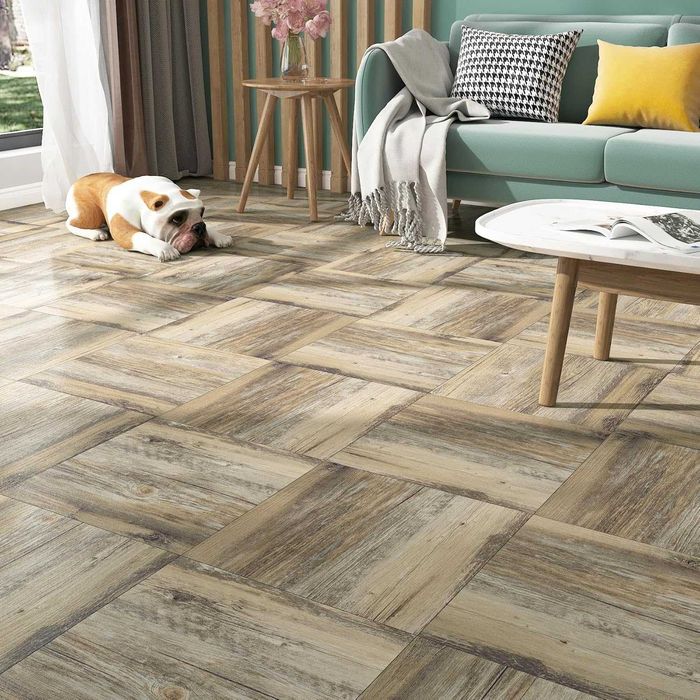 Panele winylowe samoprzylepne FunStick 30x30cm 2.7m2 dąb