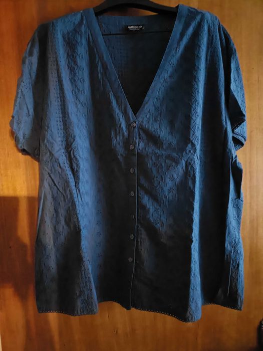 Blusa Bordado Inglês XXXL