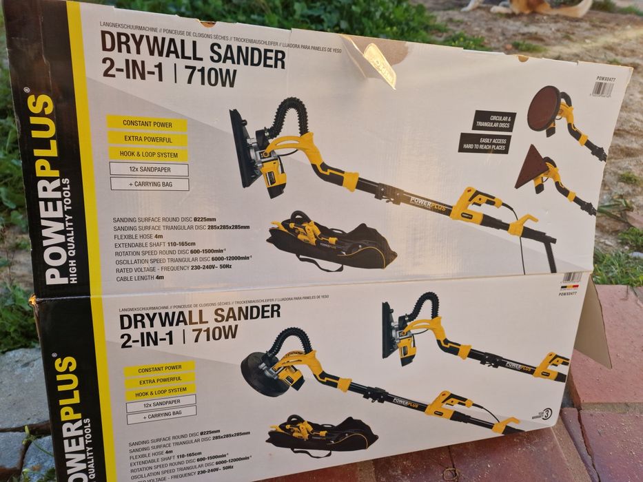 Lixadora de parede powerplus