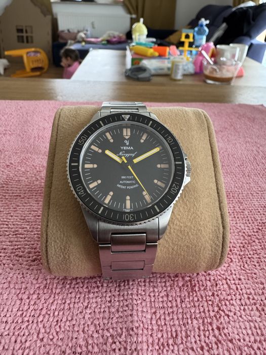 zegarek Yema Navygraf - full set