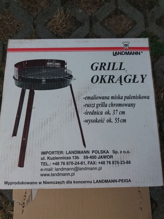 Grill nowy 37 cm