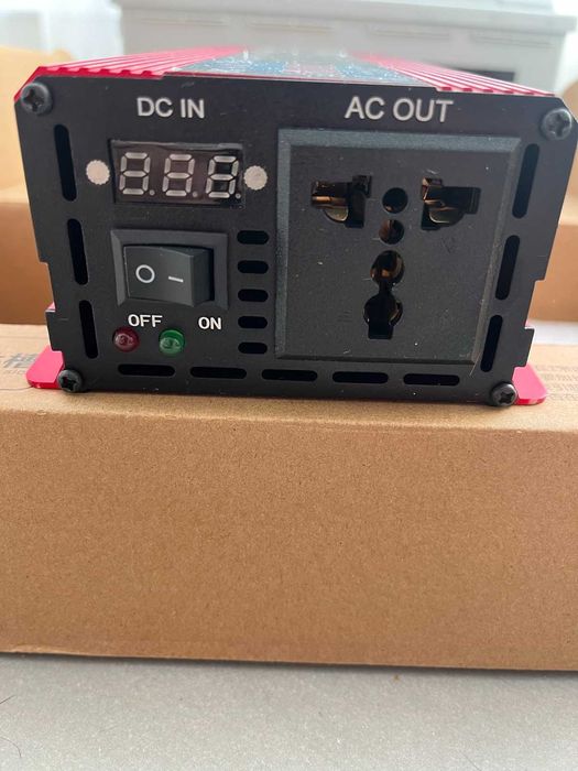 Інвертор - Pure Sine Wave Inverter DC 12v To AC 220V 3000W Portable