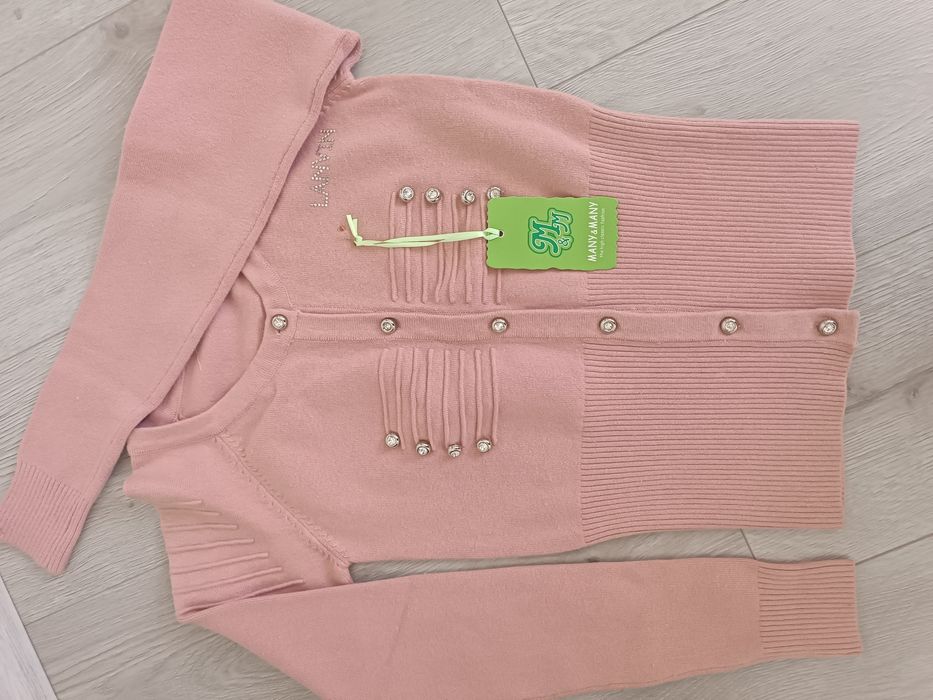 Светрик/кардиган для дівчинки (+-140 ріст)