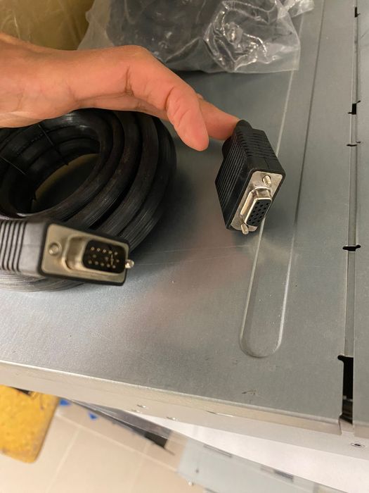 Kabel przedłużka VGA 2m  (meski- zenski) nowy