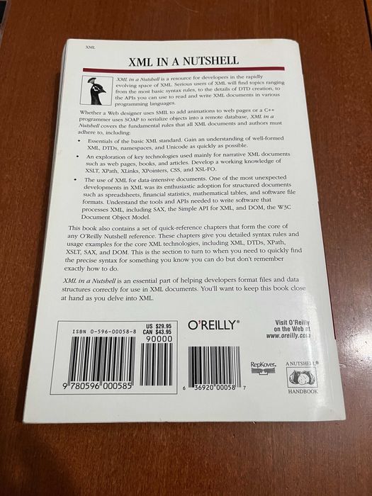 XML in a Nutshell: A Desktop Quick Reference64552706769794121