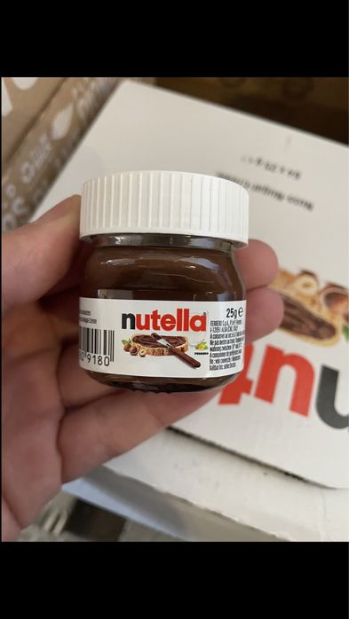 Шоколадная паста Нутелла 25 грамм / Nutella mini 25g
