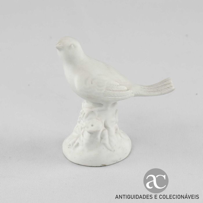 Figura de pássaro em biscuit Coimbra S.P.