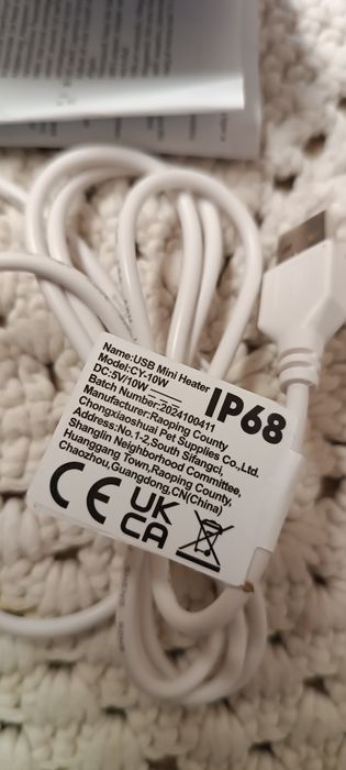 Aquecedor de água mini 10w novo para aquário