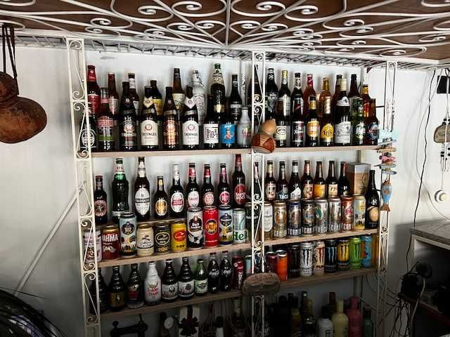 BAR em ferro forjado e granito