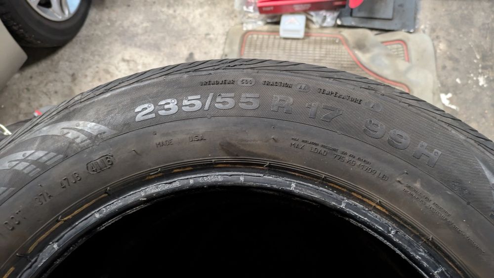 Sprzedam opony lato 235/55/17