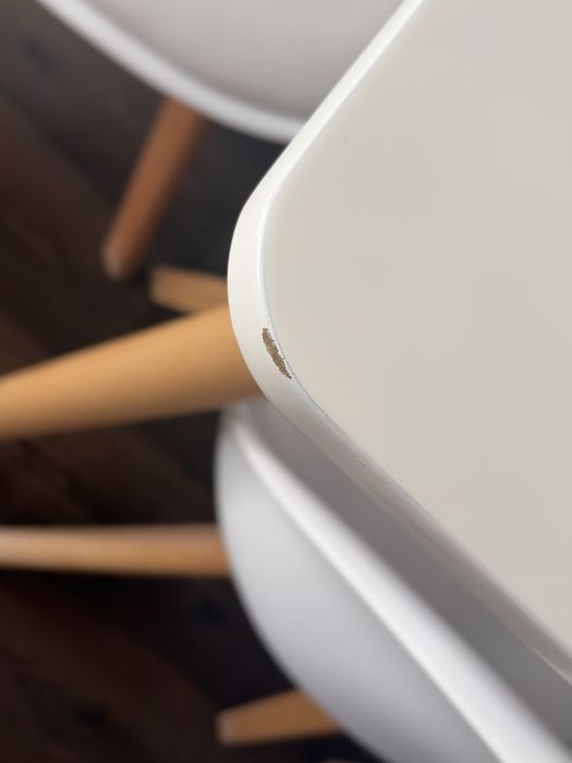 Stół bialy połysk