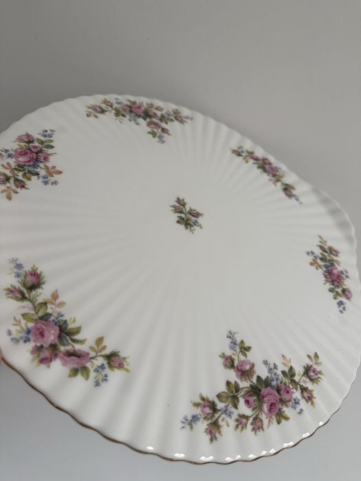 Tortownica patera Royal Albert Moss Rose