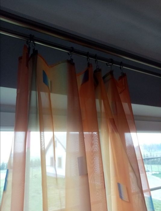 Ozdobą, zasłonki na okno