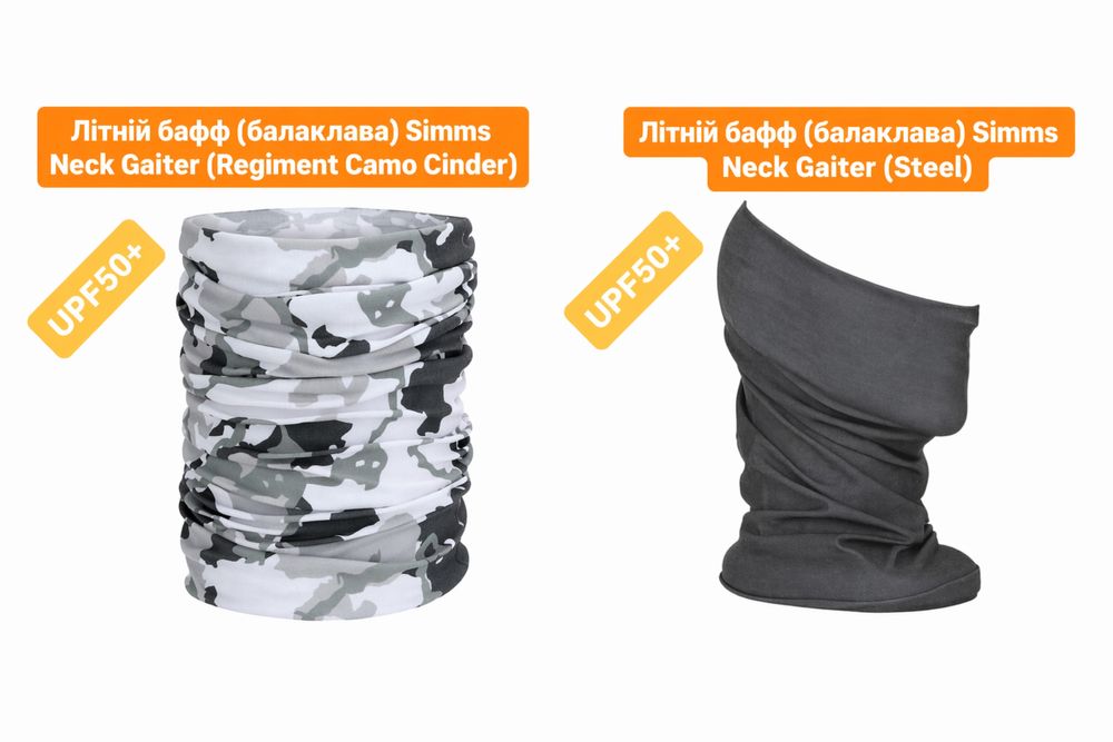 Літній бафф (балаклава) Simms Neck Gaiter