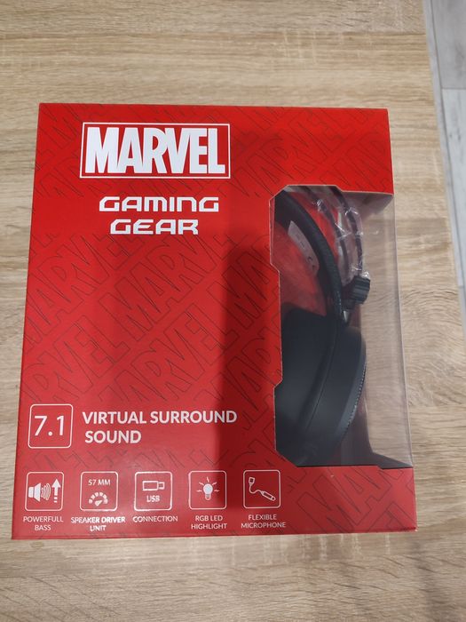 Słuchawki, Marvel słuchawki gamingowe słuchawki do gry gr