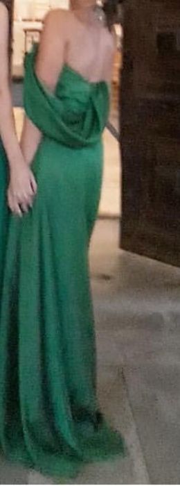 Designer dress Verde esmeralda