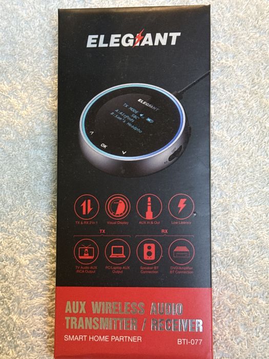 Transmissor e Receptor Wireless Audio