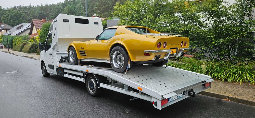 Transport Pojazdów Holowanie Pomoc Drogowa Lubasz Polska Europa