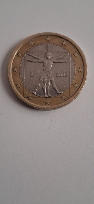 Moneta 1 euro 2002