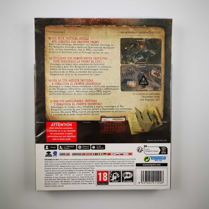 War Mongrels Renegade Edition PS5 PL Nowa