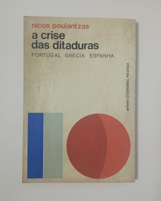 A crise das ditaduras: Portugal, Grécia, Espanha, de Nicos Poulantzas