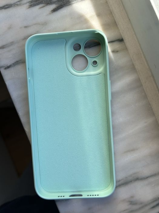 Capa iPhone 14 - verde água