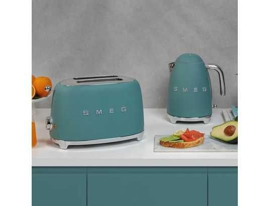 Тостер Smeg TSF01EGMEU смарагдовий матовий