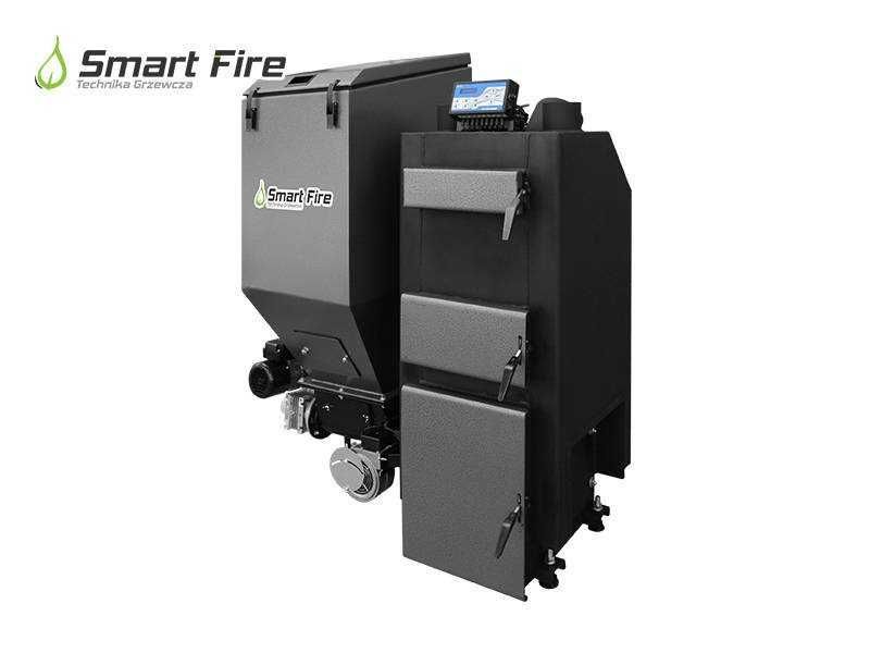 Piec kocioł nadmuchowy, na gorące powietrze 15 kW, z podajnikiem eko