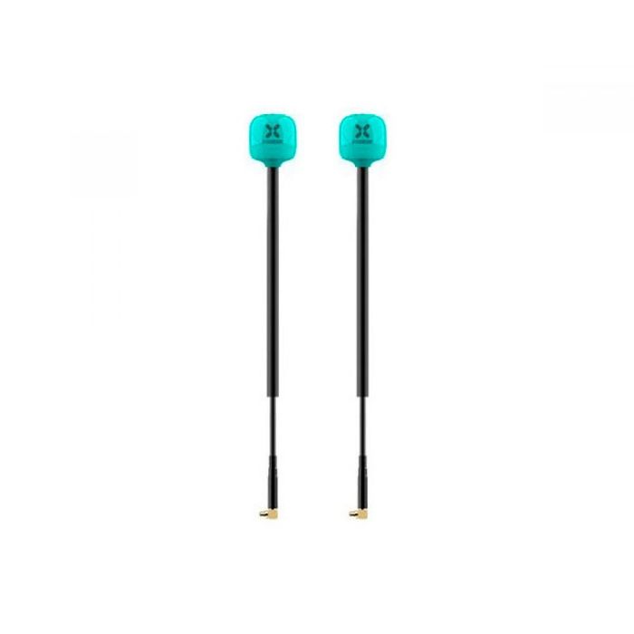 Антена Foxeer Lollipop V4+ (RHCP, MMCX Angle Tube Long, Teal) (1 шт.)