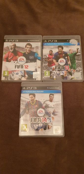 Fifa 12, 13 e 14