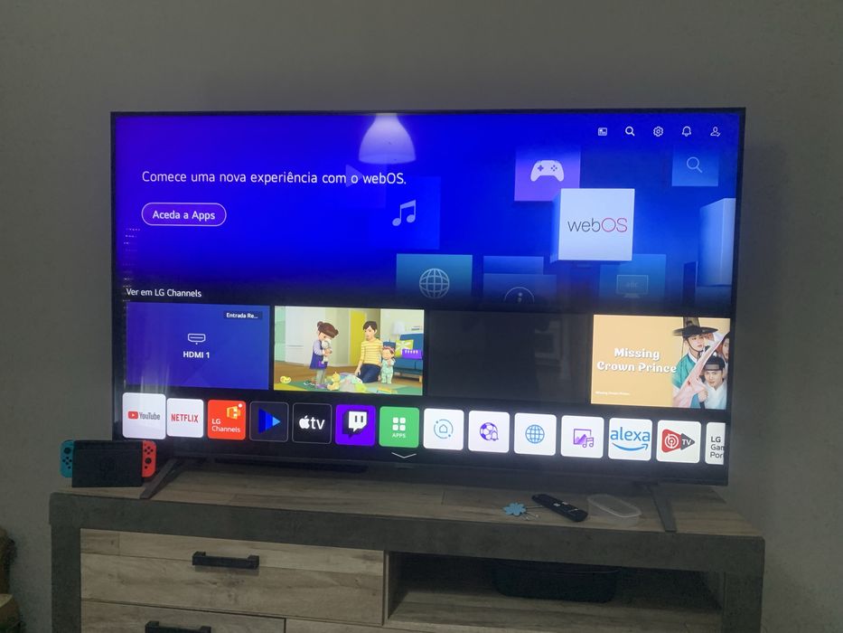 Smart TV LG 75” polegadas