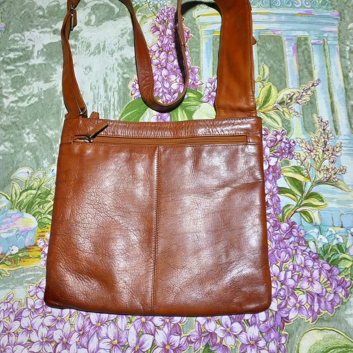 Брендовая мужская кожаная сумка Radley. 29/27 см